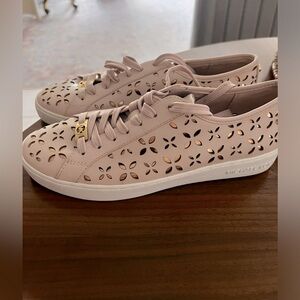 Michael Kors Pink and Rose Gold Sneakers - Size 7.5 W